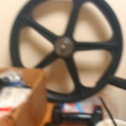 Skyway rear wheel - wheel, in
