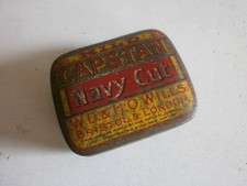 Antique Capstan tobacco tin / Vesta