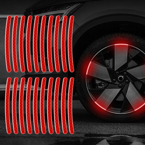 20pcs red reflective car wheel - 20pcs,