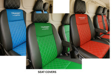 VAN SEAT COVERS  FOR FORD TRANSIT CUSTOM  (2024 ONWARDS) TAILORED FIT