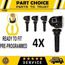 4X PRE-PROGRAMMED-TPMS Tyre