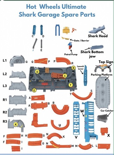 Replacement parts for hot - for,