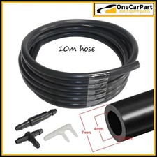 10M Car Windscreen Wiper Washer Jet Pipe Hose Nozzle Pump Tube F T I Connectors