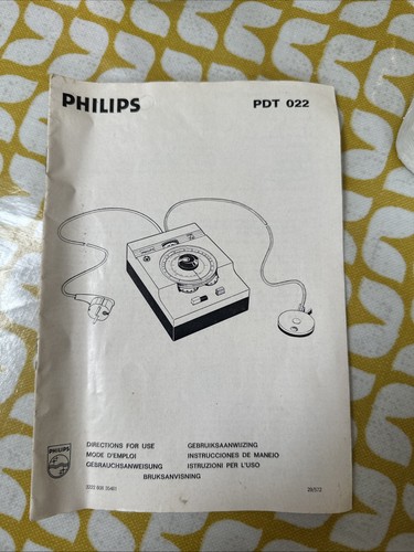 Philips pdt 022 - pdt,