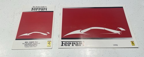 Ferrari 1990 sales brochure - 1990,