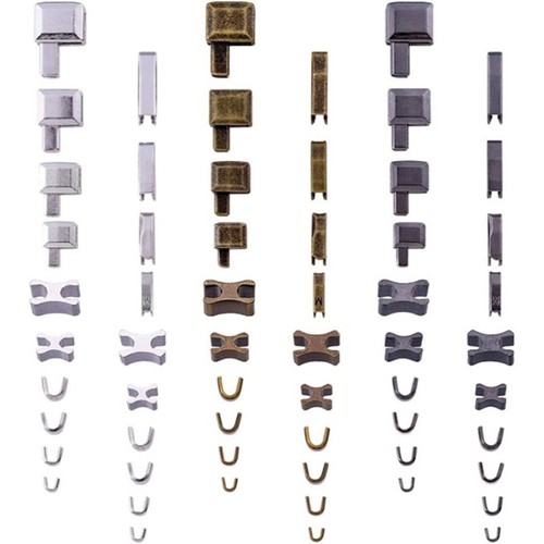 Set zipper bottom - bottom, stops