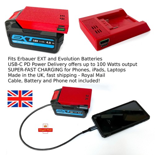 Erbauer ext drill - drill, usb