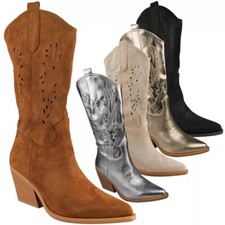 Cowboy Boots Shoes Ladies