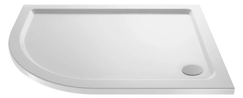 1000 800mm white slimline - x,