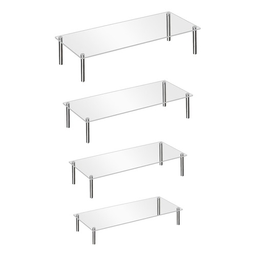 Acrylic cake display - display, round
