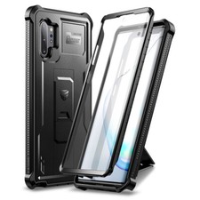 Dexnor for Samsung Galaxy Note 10 Plus Case Heavy Duty Rugged with Kickstand