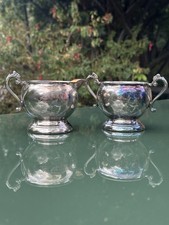 PILGRIM Silver Plated Sugar