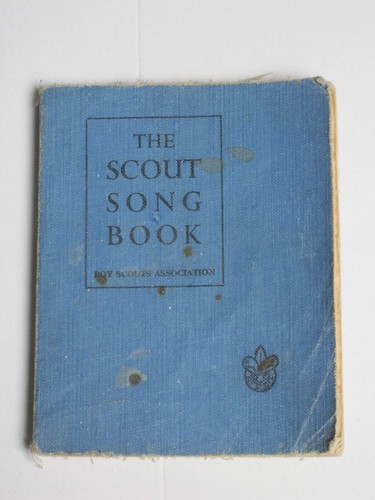 Vintage scout song book - vintage,