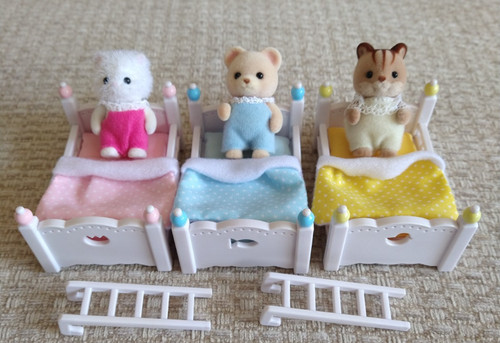 Sylvanian families triple - sylvanian,