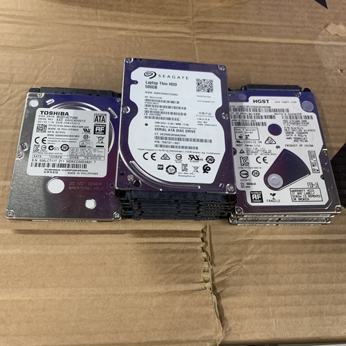 Job lot 500gb - 10, 2.5"