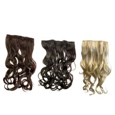 1Pack Hair Extensions For Ladies Party Costumes long & Curly Hair UK