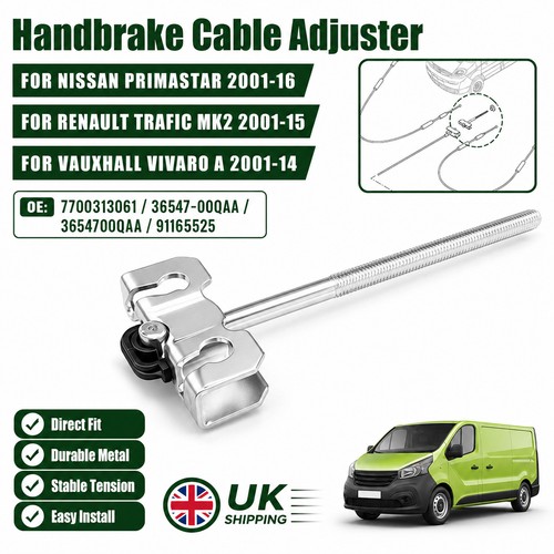 Hand brake cable adjuster - hand,