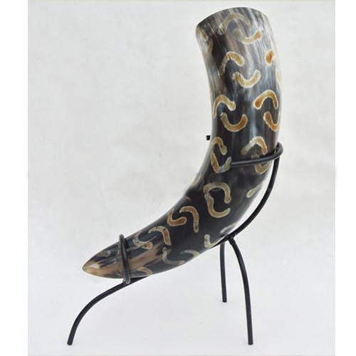 Large hand carved crescent - #,