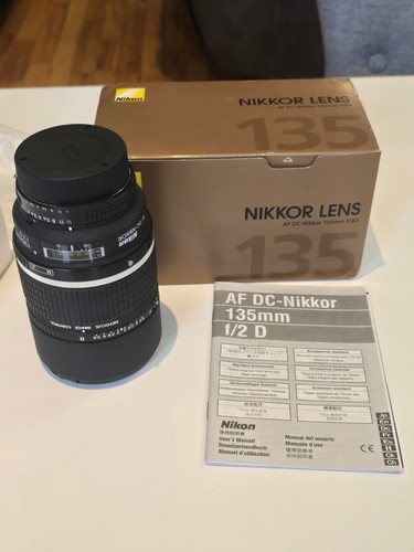 Nikon 135mm dc lens in - nikon,