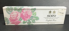 Morny Fine English Bar Soap Set = English Rose Scent = 3 bars/2.6 oz each = NEW