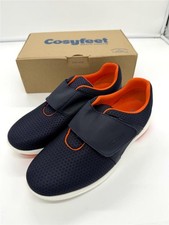 Cosyfeet Womens Trainer Vamos Wide Fit 6E Width Navy UK Size 7.5 Extra Roomy