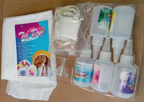 Tie dye kit - kit, cloth