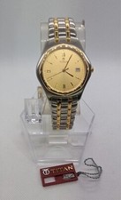 Titan men's silver/gold stainless steel watch (model - 512BM02)