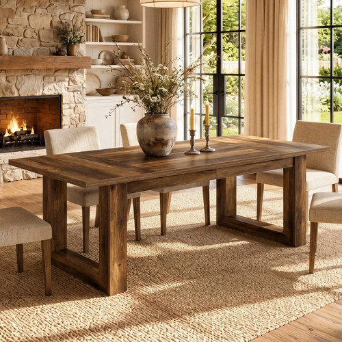 160cm rustic farmhouse dining - 160cm,