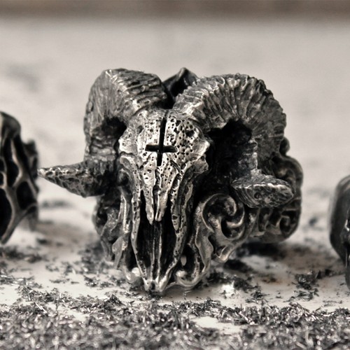 Men gothic lucifer sheep - lucifer,