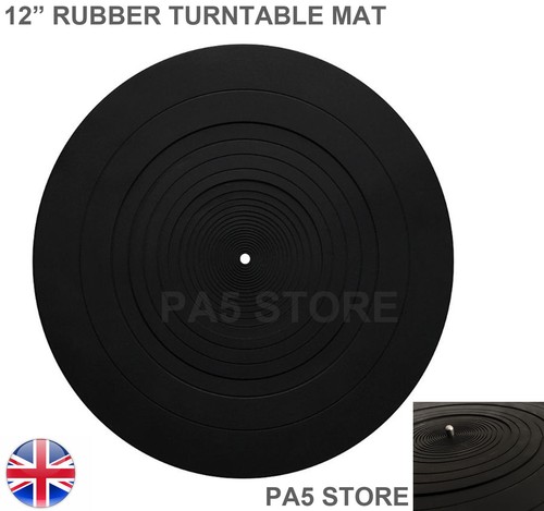 Rubber turntable platter - rubber,