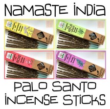 Namaste India Palo Santo Incense Smudge Stick *Fragrance of Earth *Insence Lemon