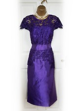GINO CERRUTI Purple Lace And