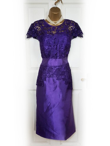 Gino cerruti purple lace and - gino,