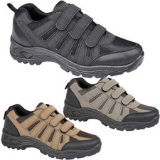 MENS HIKING BOOTS NEW WALKING ANKLE WIDE FIT TRAIL TREKKING TRAINERS SHOES SIZE