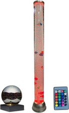 Bubble Tube & Remote 90cm with Light-Up Fibre Ball
