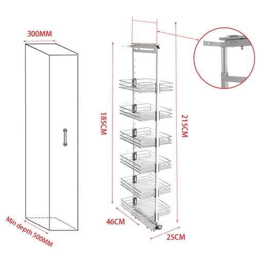 Tiers 300mm 400mm kitchen - 6,