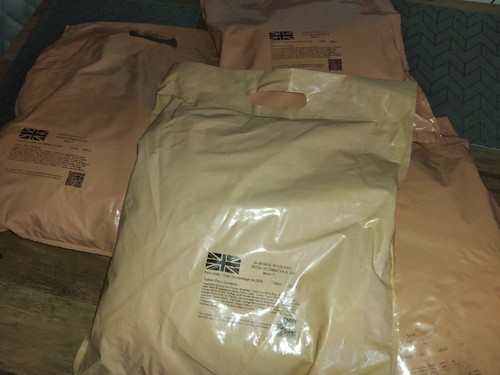 British army ration packs - army,