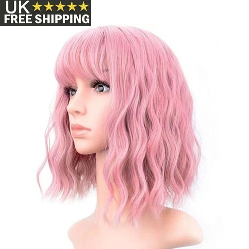Fashion womens pink wave bob - wave,