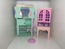 Vintage 90s Mattel Barbie Furniture Accessories Playsets