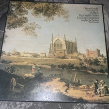 CBS 79208 J.S Bach The English Suites Glenn Gould BWV 806-811 2 LP box set