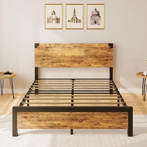 Industrial queen size metal - queen,