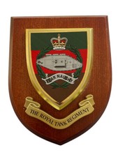 Royal Tank Regiment RTR NEW Version Military Wall Plaque Army Mess Shield