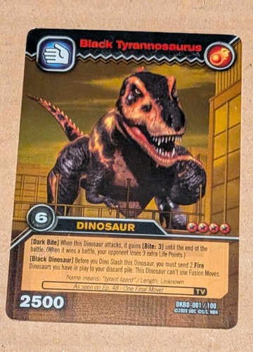 Dinosaur king trading - , card