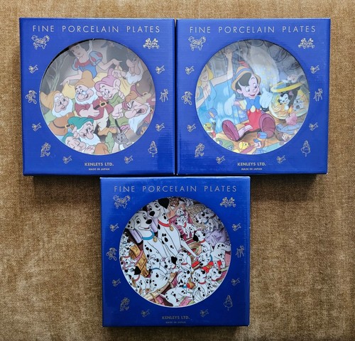 Kenleys ltd disney plates x3 - kenleys,