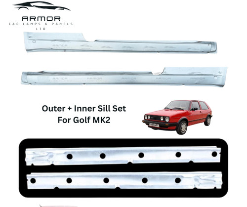 For golf mk2 door full - for, outer