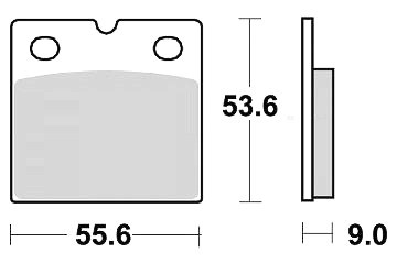 Brake pad bmw 100 - bmw, k