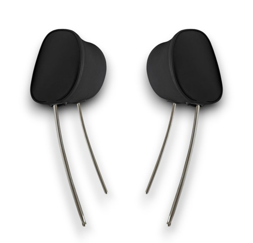 Headrests front with mounting - with,