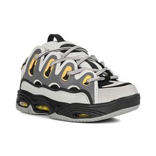 Osiris D3 2001 Skate Shoes - Grey/Black/Yellow