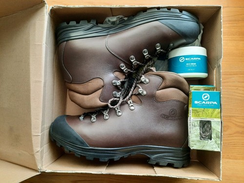 Scarpa delta leather hiking - leather,