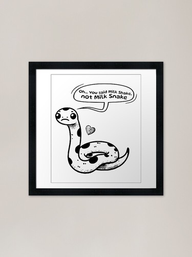 Sad milk snake confused - confused, by